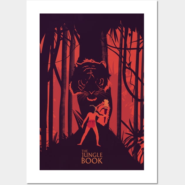 The Jungle Book film print Wall Art by Phil Shelly Creative